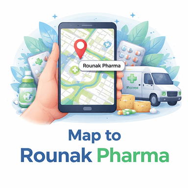 Map to Rounak Pharma
